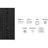 TV - QD MINI LED - TCL - 214cm - 4K - 144HZ - Smart TV - 85C8K