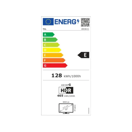 TV - QD MINI LED - TCL - 214cm - 4K - 144HZ - Smart TV - 85C8K