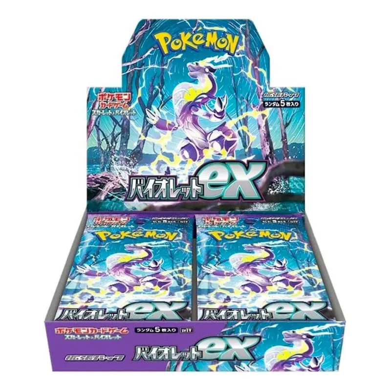 30 boosters de carte Pokémon japonaise Violet ex, Écarlate & Violet