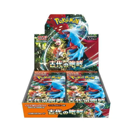 30 boosters de carte Pokémon japonaise Ancient Roar, Écarlate & Violet