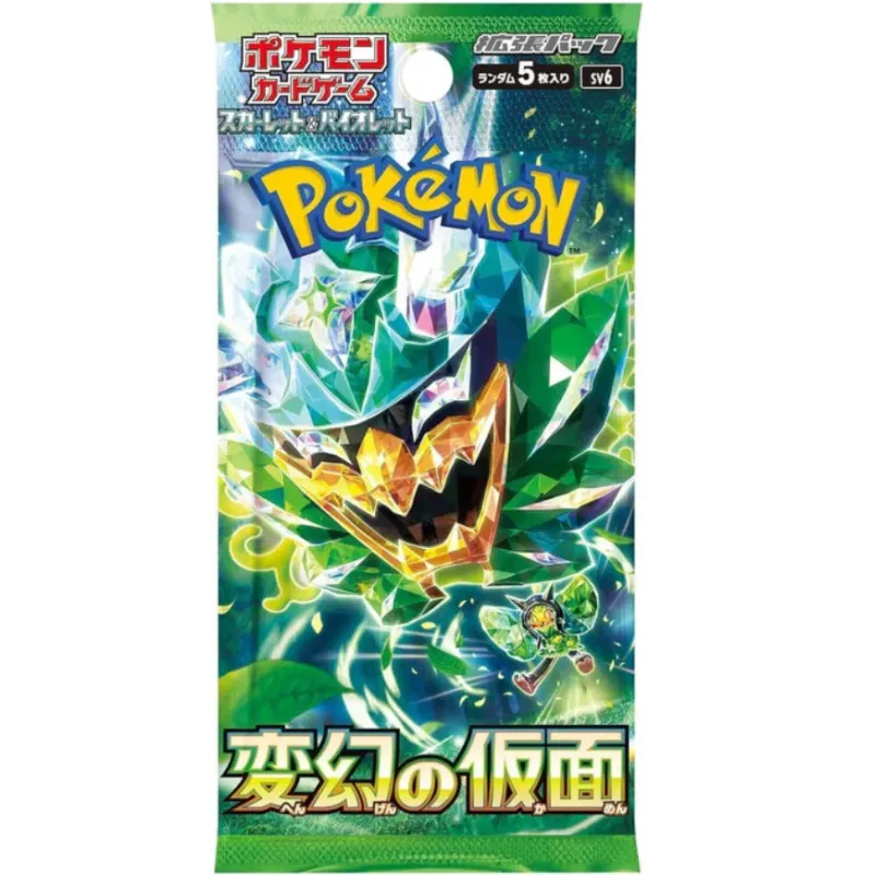 30 boosters de carte Pokémon japonaise Mask of Change, Écarlate & Violet