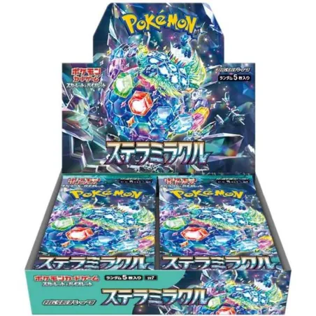 30 boosters de carte Pokémon japonaise Stella Miracle, Écarlate & Violet