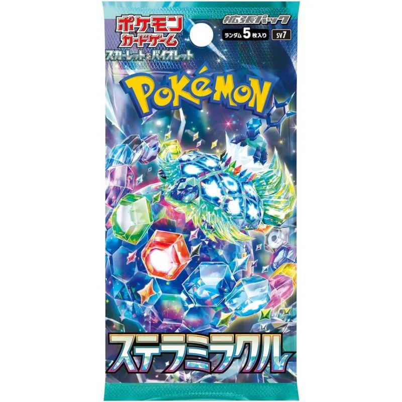 30 boosters de carte Pokémon japonaise Stella Miracle, Écarlate & Violet