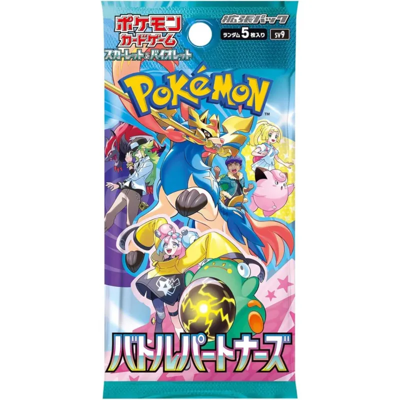 30 boosters de carte Pokémon japonaise Battle Partners, Écarlate & Violet