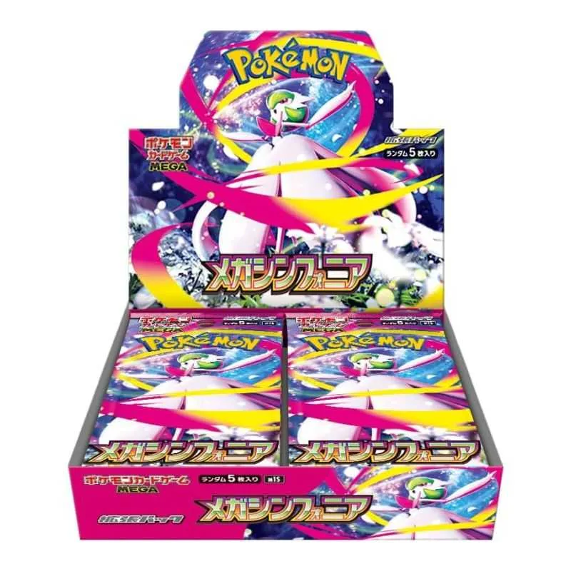 30 boosters de carte Pokémon japonaise Mega Symphonia, MEGA Block