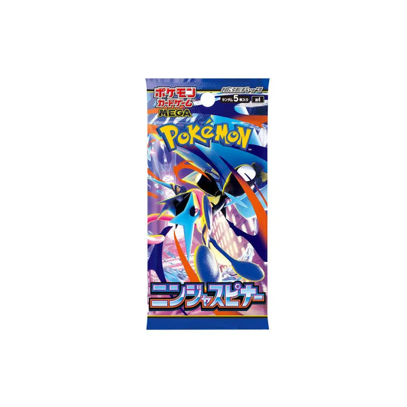 30 boosters de carte Pokémon japonaise Ninja Spinner, MEGA Block