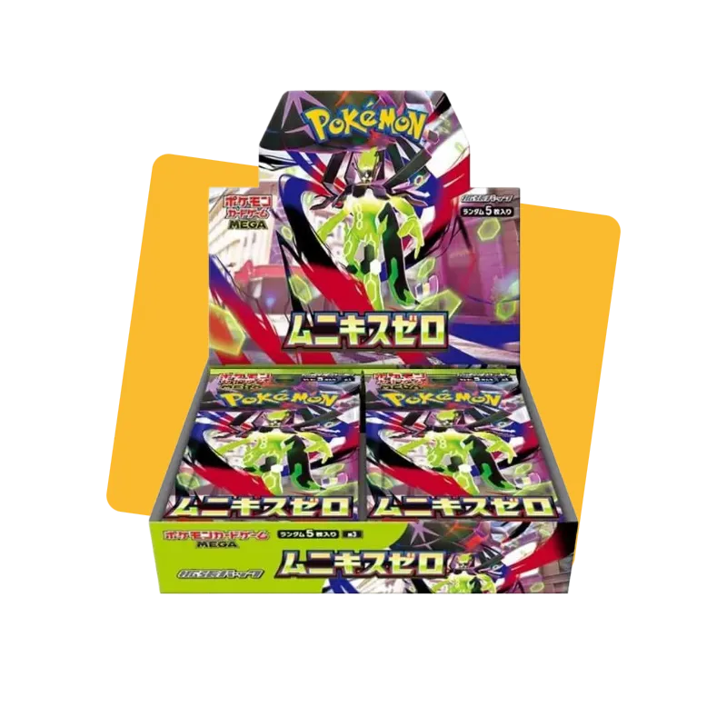 30 boosters de carte Pokémon japonaise Mega Nihil Zero, MEGA Block
