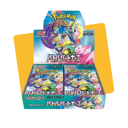 30 boosters de carte Pokémon japonaise Battle Partners, Écarlate & Violet