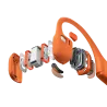 Casque à conduction osseuse OpenRun Pro 2 Bluetooth 5.3 USB-C Orange - SHOKZ - S820-ST-OR