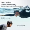 Casque à conduction osseuse OpenSwim Pro Bluetooth 5.4 MP3 32Go Rouge - SHOKZ - S711-ST-RD