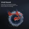Casque à conduction osseuse OpenSwim Pro Bluetooth 5.4 MP3 32Go Rouge - SHOKZ - S711-ST-RD