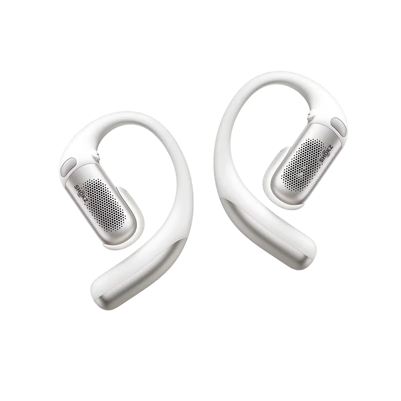Écouteurs sans fil OpenFit Pro Bluetooth 6.1 USB-C Blanc - SHOKZ - T010-ST-WT