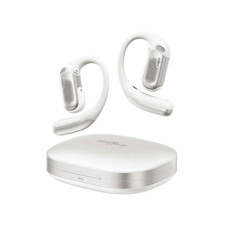 Écouteurs sans fil OpenFit Pro Bluetooth 6.1 USB-C Blanc - SHOKZ - T010-ST-WT