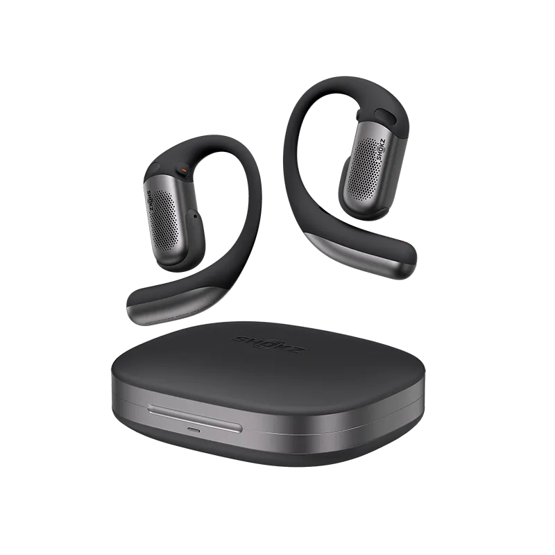 Écouteurs sans fil OpenFit Pro Bluetooth 6.1 USB-C Noir - SHOKZ - T010-ST-BK