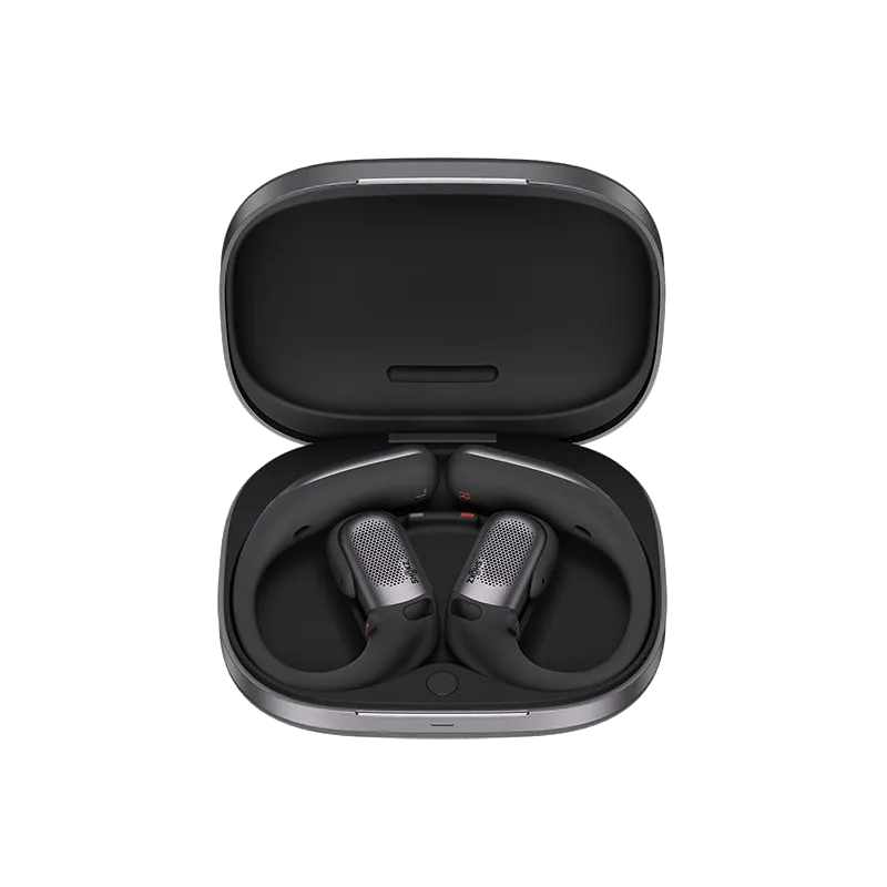 Écouteurs sans fil OpenFit Pro Bluetooth 6.1 USB-C Noir - SHOKZ - T010-ST-BK
