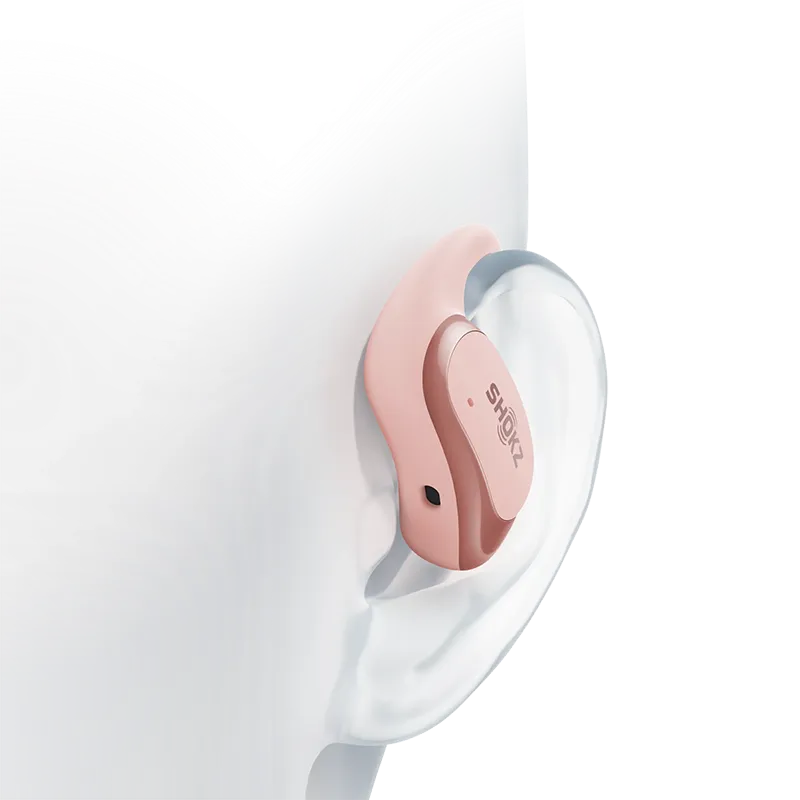 Écouteurs sans fil OpenFit Air Bluetooth 5.2 USB-C Rose - SHOKZ - T511-ST-PK
