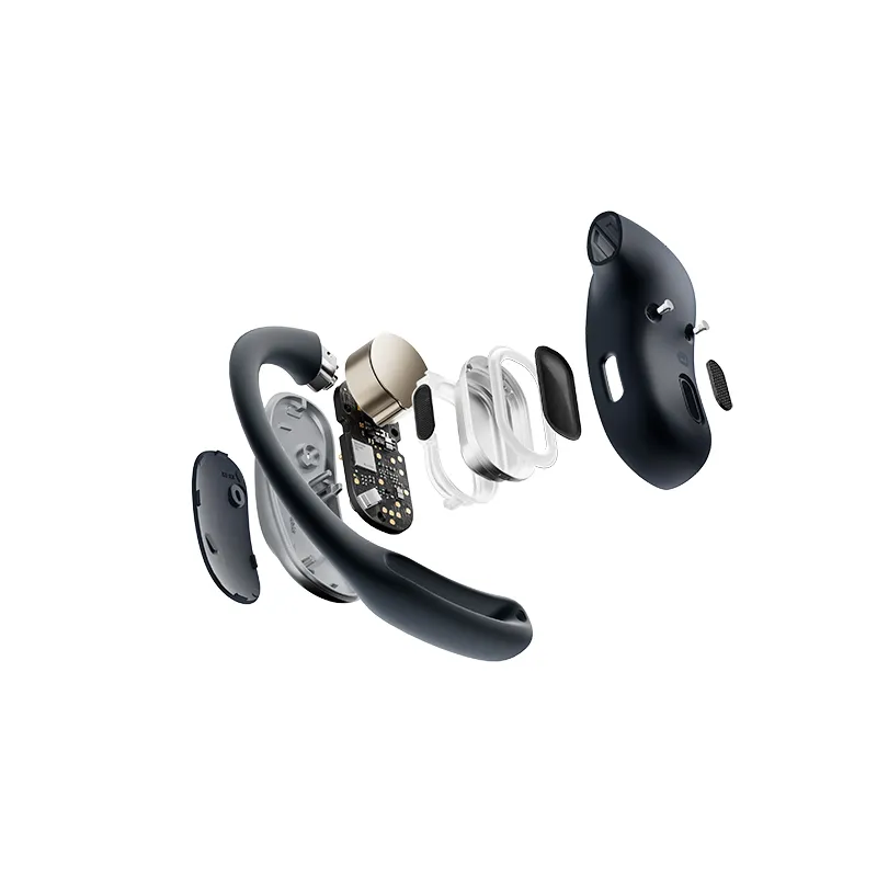 Écouteurs sans fil OpenFit Air Bluetooth 5.2 USB-C Noir - SHOKZ - T511-ST-BK