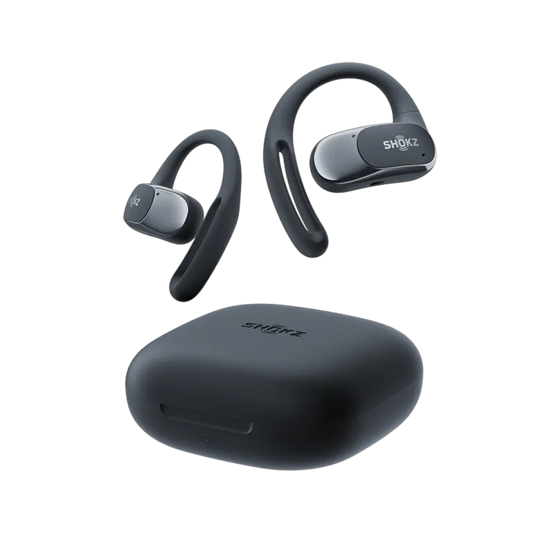 Écouteurs sans fil OpenFit Air Bluetooth 5.2 USB-C Noir - SHOKZ - T511-ST-BK