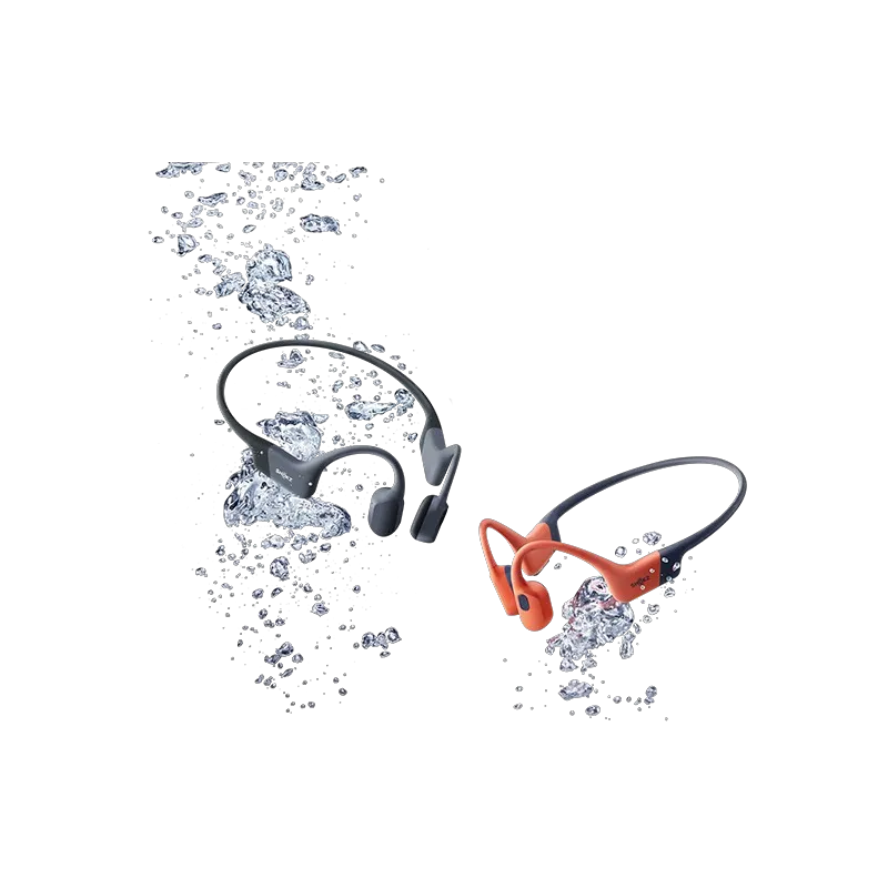 Casque à conduction osseuse OpenSwim Pro Bluetooth 5.4 MP3 32Go Gris - SHOKZ - S711-ST-GY