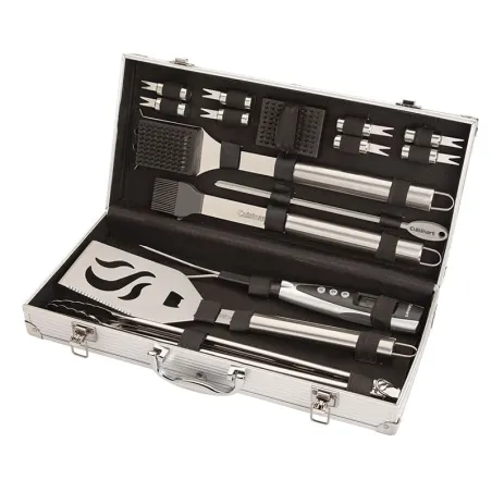 Kit d’outils de barbecue 20 pièces Inox - CUISINART - CGS5020EU
