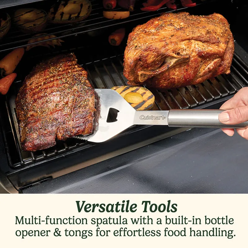 Kit d’outils de barbecue 20 pièces Inox - CUISINART - CGS5020EU
