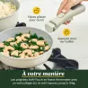 Batterie de cuisine 13 pièces ClickSmart Antiadhésive Crème - CUISINART - D53C13BGEU