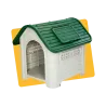 Niche chien vert 87x72x75,5 cm