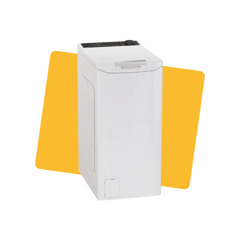 Lave-linge top 7kg 1400trs/min blanc - HAIER - THASN476TM4-S