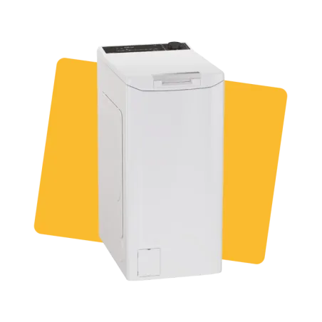 Lave-linge top 7kg 1400trs/min blanc - HAIER - THASN476TM4-S