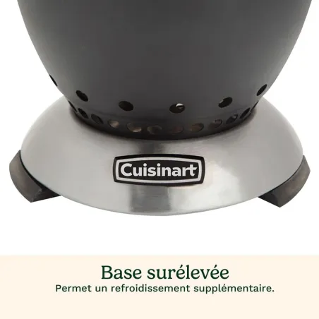 Brasero de table sans fumée Cleanburn 19 cm Noir - CUISINART - COH755EU