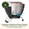 Brasero de table sans fumée Cleanburn 19 cm Noir - CUISINART - COH755EU