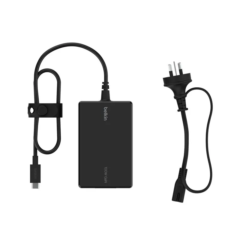 Adaptateur secteur USB-C Core GaN 100W Noir - BELKIN - INC016GLBK