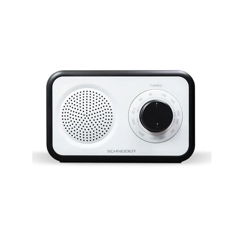 Radio portable analogique FM/AM Noir - SCHNEIDER - SC020W