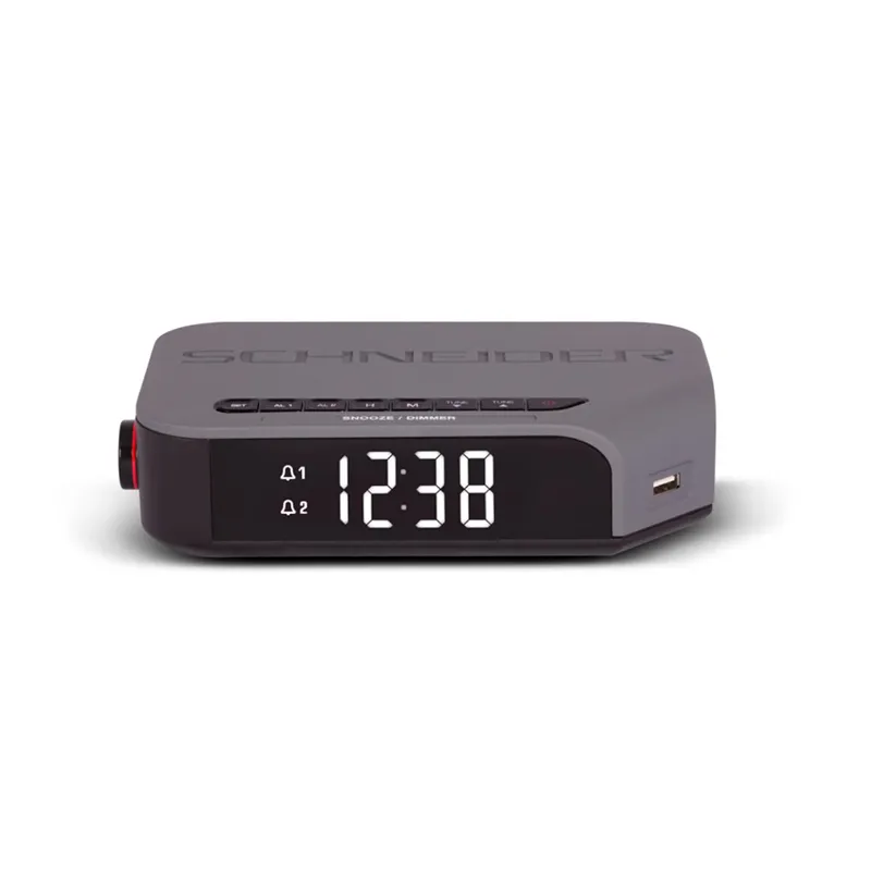 Radio-réveil Viva FM Gris - SCHNEIDER - SC310G
