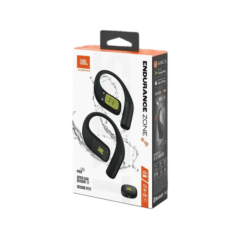 Écouteurs de sport Endurance Zone Noir/Jaune - JBL - JBLENDUZONEBLKL