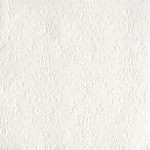 SERVIETTE PAPIER 33 X 33 CM ELEGANCE BLANC