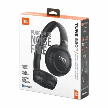 Casque supra-auriculaire sans fil Tune 680NC Noir - JBL - JBLT680NCBLK