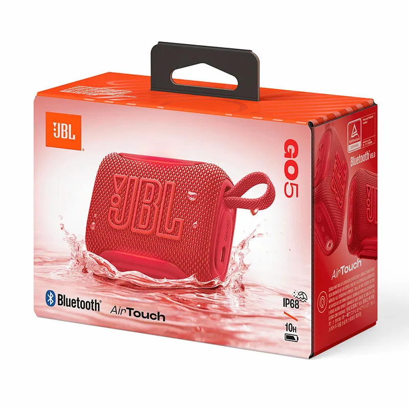 Enceinte portable Bluetooth Go 5 Rouge - JBL - JBLGO5RED
