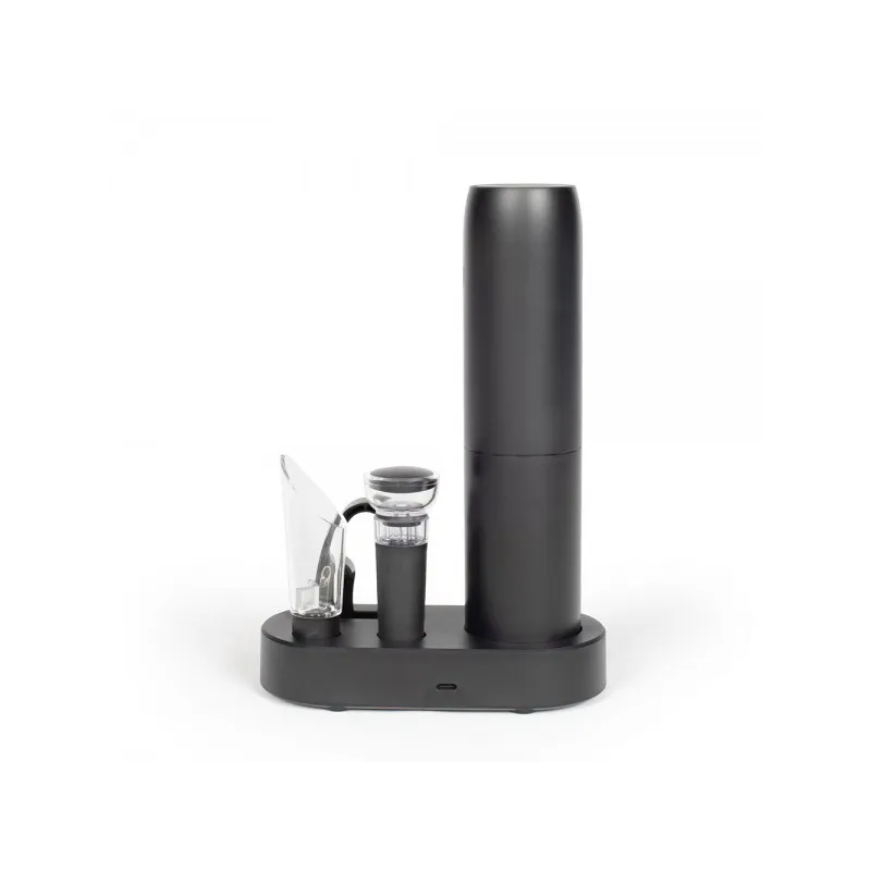Set à vin électrique rechargeable Noir - LIVOO - GS159