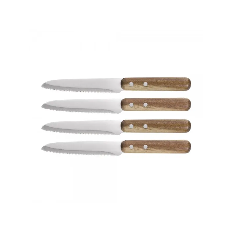 Set de 4 couteaux à steak 12.7 cm - LIVOO - MEC140