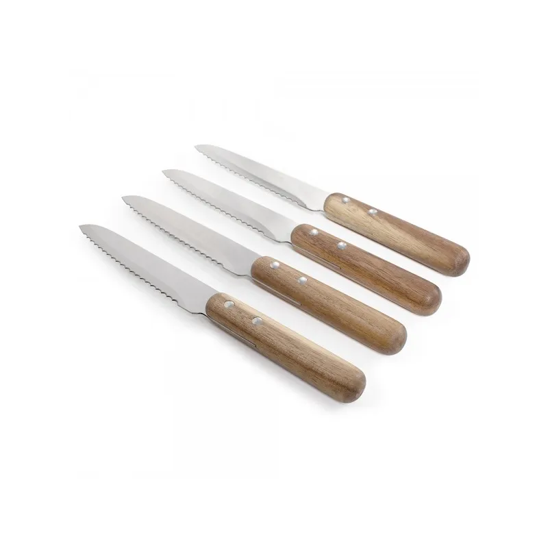 Set de 4 couteaux à steak 12.7 cm - LIVOO - MEC140