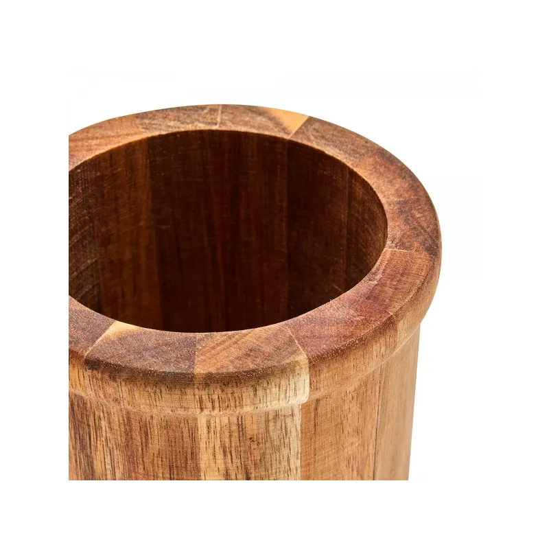 Set de 4 ustensiles de cuisine avec pot Gris - LIVOO - MES153G