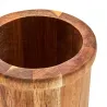 Set de 4 ustensiles de cuisine avec pot Gris - LIVOO - MES153G