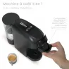Machine à café multi-capsules 3 en 1 Noir - LIVOO - DOD217N
