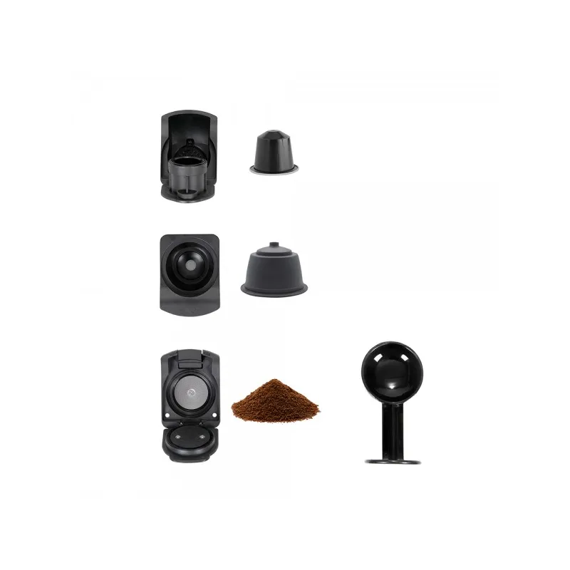 Machine à café multi-capsules 3 en 1 Noir - LIVOO - DOD217N