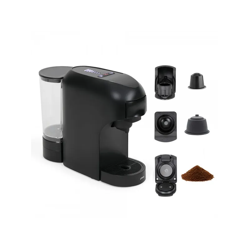 Machine à café multi-capsules 3 en 1 Noir - LIVOO - DOD217N