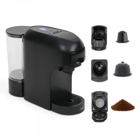 Machine à café multi-capsules 3 en 1 Noir - LIVOO - DOD217N