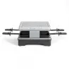 Appareil à raclette 4 personnes 600W Noir - LIVOO - DOC242