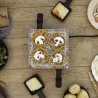 Appareil à raclette 4 personnes 600W Noir - LIVOO - DOC242
