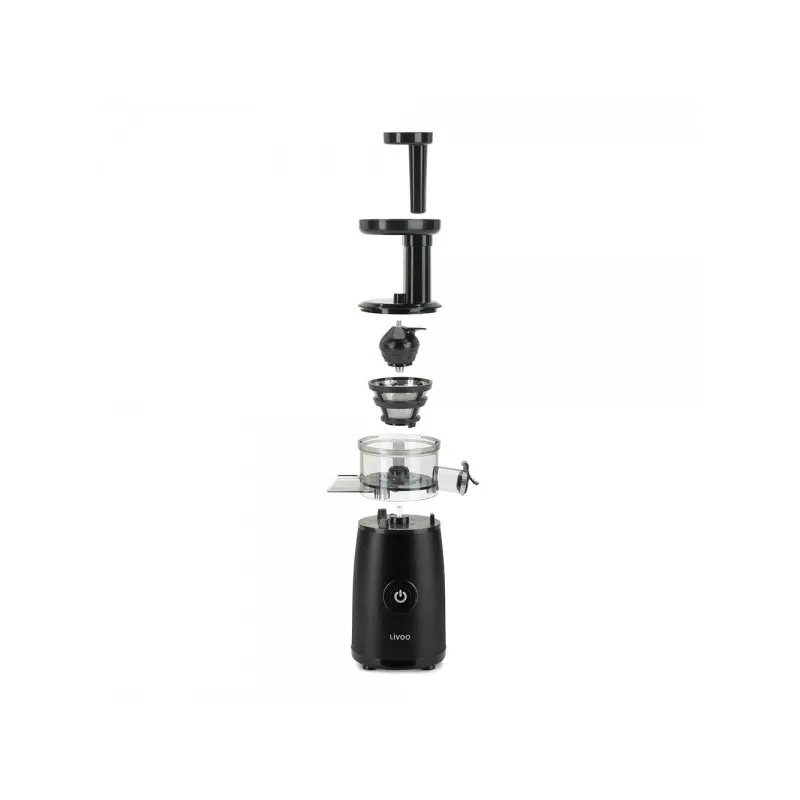 Extracteur de jus compact 150W 0,8L Noir - LIVOO - DOD215N